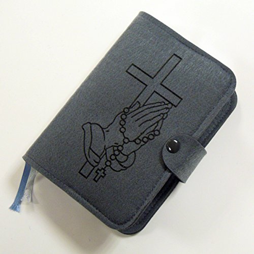 Preisvergleich Produktbild Farbklecks Collection - Gotteslobhülle dunkelgrau - Motiv 1 - personalisierbar mit Namen - Gotteslob Buchhülle - Gotteslobumschlag