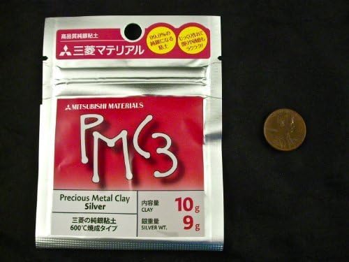 Mitsubishi PMC3 Precious Metal Clay Silver 10 grammes