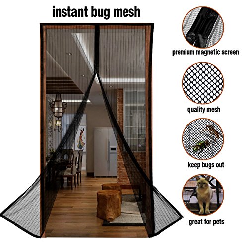 Magnet Fliegengitter Tur Insektenschutz Pomisty Fliegengitter