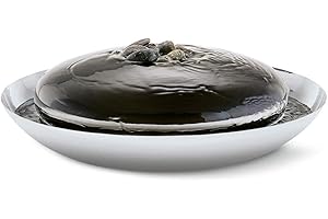 Philippi - SPRING Zimmerbrunnen - mit Leiser Pumpe 16db, absolute Entspannung