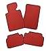 Produktbild Fussmatten-Deluxe Hochwertige Gummimatten Auto Fussmatten passgenau Rot