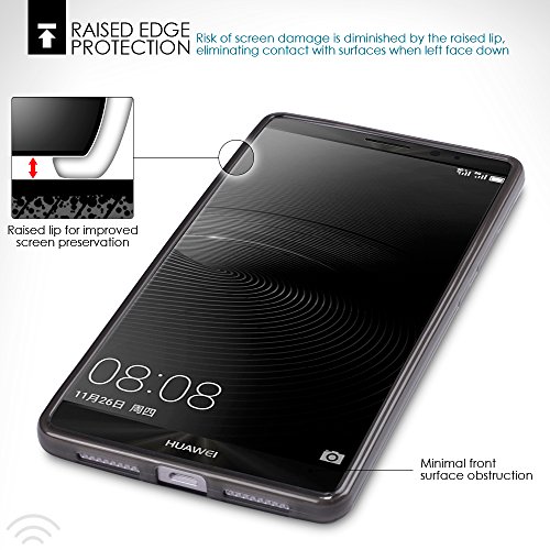 Huawei Mate 8 Funda Protectiva de TPU silicona estrecha- Negro humo reviews Huawei Mate 8 Funda Protectiva de TPU silicona estrecha- Negro humo