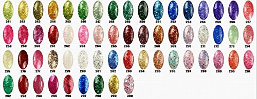 Gellen Soak off Gel Nagellack UV Gel Led Nagellack 6 verschiedene Farben (6pcs×8ml) Set 47 - 7