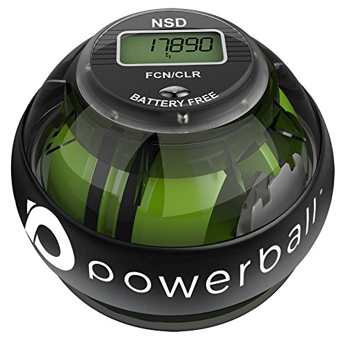 Powerball NSD - Autostart Pro Bola Giroscópica de Ejercitado de Brazo, Mano Muñeca y Fortalecedor de Grip  280 Hz