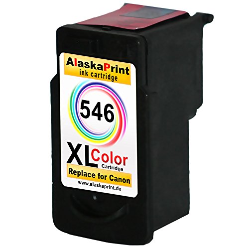 1x Druckerpatrone Kompatibel für Canon CL-546 XL IP 2850 MG 2550 MG 2500 Series MG 2450 MG 2400 Series MG 2950 MG 2455 MG 2555 IP 2800 Series MG 2900 Series - 2
