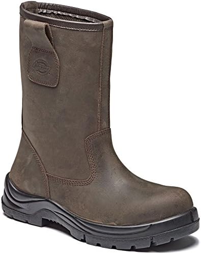 Mens Dickies Rigger Plus Safety Boot Composite Water Resistant Breathable Upper Metal Free Work Quinton 5-12