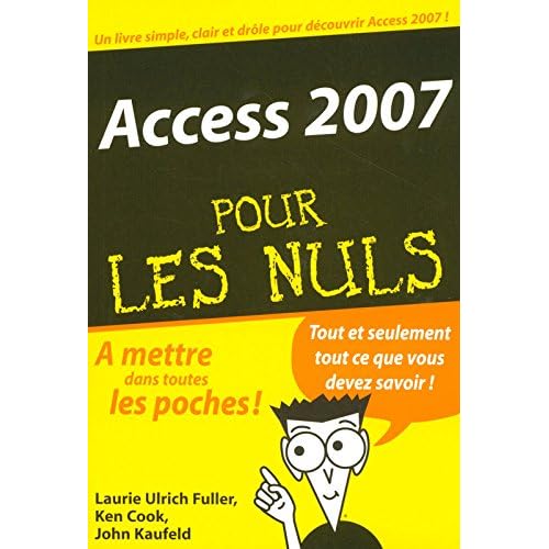 Access 2007 Poche Pour les Nuls
