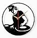 Produktbild LRRD KTV DJ Wanduhr Mode kreative Nachtclub Bar Schallplatte CD Uhr Kunst Quarzuhr Tischdekoration