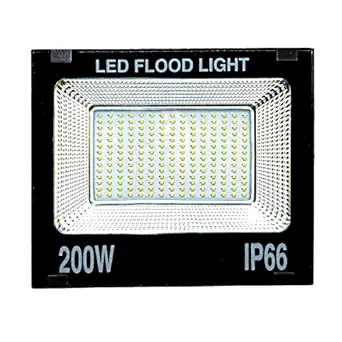 Gesto 200W LED Flood Light - IP66 Waterproof Led Lights with 120? Wide Beam-LED Lamp Lights for Yard, Factory,Garden, Playground & Home-(Cool White,Pack of 1)