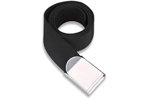 YOSOO HEALTH GEAR YHG 1.5M Diving Weight Belt, Diving Weight Webbing Made by 304 Stainless Steel Cam Buckle and Super Strong PP Webbing, Snorkeling Waist Belt to Help Divers Quickly into the Water (Black)