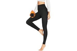HLTPRO Thermo Leggings Damen Gefüttert Im Winter, High Waist Thermoleggings Warm Thermohose Blickdicht Strumpfhose Für Sport