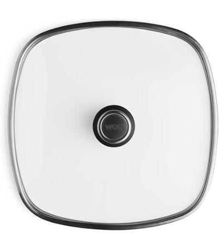 Woll Eco Logic QXR Lot de 24 couvercles en verre de sécurité ronds