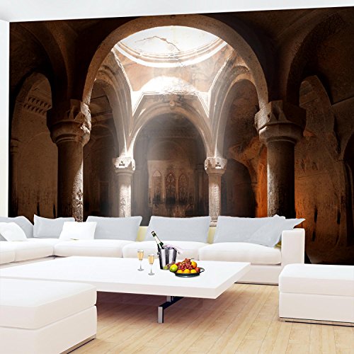 Fototapete Tempel 396 x 280 cm – Vliestapete – Wandtapete – Vlies Phototapete – Wand – Wandbilder XXL – !!! 100% MADE IN GERMANY !!! Runa Tapete 9115012a - 4