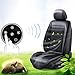 Produktbild Ecloud Shop Breathable Silk Auto Sitzkissen mit 8 Tiefgang Fans, Fernbedienung, Vier Jahreszeiten General Car Interior Anti-Rutsch-Sitzbezüge Protector Bürostuhl Mat (1PC schwarz)