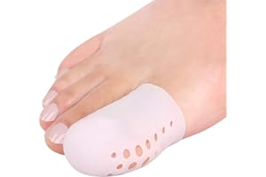 PYRJIN Protection gros orteil, 10 pièces Protection doigt de pied, en Gel Embouts Caps pour Gros d'orteil Doux et Soulager Pied la Douleur et Contre Les Ampoules et Cors-Unisexe.