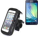 Universell: Die Lenkerhalterung ist nicht nur für das Samsung Galaxy A5 geeignet, sondern für alle Smartphones mit einer ähnlichen Größe