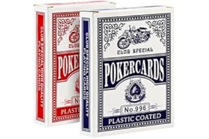 DSK Premium Playing Cards – Pack of 2 Decks | Casino-Quality Poker & Bridge Cards for Magic Tricks, Family Game Night, Parties & Travel