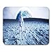 Produktbild Whecom Durable Mauspad Gaming Black Beautiful Alien on Planet Moon Earth Backgound UFO Gaming Mauspad for notebooks, Desktop Computers mats Office Supplies