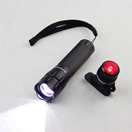 SUNSPEED Fahrradlicht Set,Fahrradbeleuchtung,Fahrradlampe/inkl. Frontlicht und Rücklicht über USB auflanden/500 Lumen /3 Licht-Modi - 4