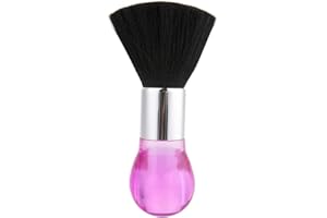 ‎TOMOTATO Tomotato Nackenpinsel Friseur Bürste, Portable Salon Haarschneide Pinsel, Professional Barber Neck Duster Brush mit Plastik Griff, für Friseurzubehör Haarschnittentfernung