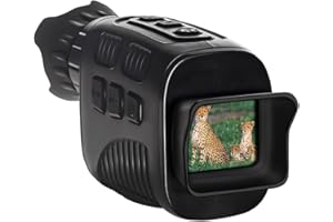 Levenhuk Halo 13X Visore Notturno Monoculare Digitale, Compatto e Portatile, Con Schermo LCD e Funzione Di Cattura Foto e Video