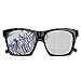 Produktbild EELKKO Mesh Sunglasses Sports Polarized, Oriental Vintage Great Wave Monochrome Kanagawa Inspired Antique Art,Fun Props Party Favors Gift Unisex