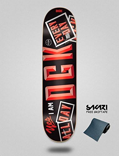 Skateboard Skate Board Skateboard Deck DGK Open Red 8.5 "
