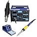 Produktbild rvsmda 862D + US-Stecker 2 in1 SMD Rework Lötkolben Station Hot Air Gun mit Löten Draht, Pinzette, 3 Tipps, 4 Düsen