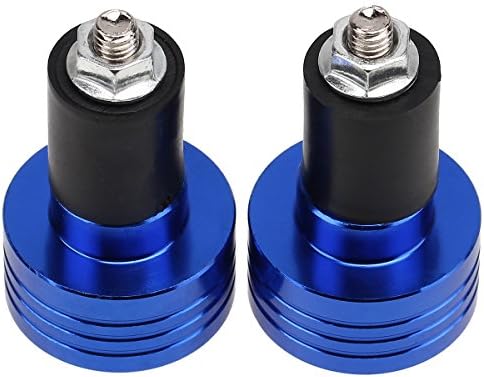 Handlebar Ends Plug,POSSBAY Motorcycle 7/8" Bar Ends Weights Slider Billet Aluminum