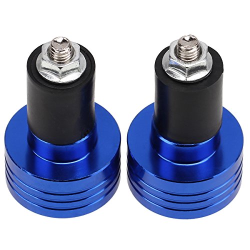 Handlebar Ends Plug,POSSBAY Motorcycle 7/8" Bar Ends Weights Slider Billet Aluminum