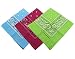 Produktbild Bonamart 3 PCS Paisley Bandana Biker Kopftuch Halstuch Haarband Herren Damen