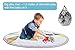 Winthome Baby Play Mat Round,Non-Slip Cotton Floor Gym - Washable Crawling Mat 59'' (upgrade-house)