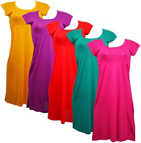 Ladies Viscose light Summer Dress Beachwear Tunic