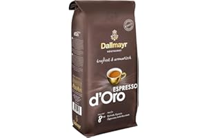 Dallmayr Espresso d Oro w ziarnach, 1 opakowanie (1 x 1000 g torebek)