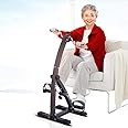 NMDCDH Mini Exerciser Bike, with Multifunctional LCD Display for Elderly Men Women, Arm Leg Exercise Bike Rehabilitation Foot Hand Cycle Home Training Fitness Equipment