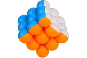 Larcele Klassische Würfel Runder Geschwindigkeit Puzzle Würfel 3x3x3 YZMF-01