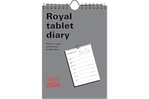Letts of London A5 Royal Tablet Weekly Diary 2026 26-TRT
