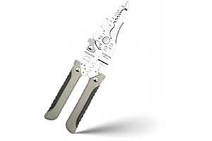 SQHY Multifunctional Wire Stripper Crimper Cable Cutter Pliers Wire Stripping Pliers Multipurpose Wire Stripper for Electricians Stripping and Cutting