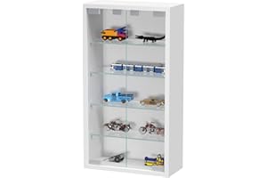 VDD Vitrina vitrina de pared colgante de pie - 30 x 60 x 13 cm