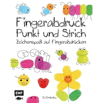 Fingerabdruck, Punkt und Strich: Zeichenspaß auf Fingerabdrücken Fingerabdruck, Punkt und Strich: Zeichenspaß auf Fingerabdrücken