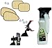 Auto Pearl - Combo Of - Chipkoo Sun Shade Curtain Beige Set of 4 , Dash Board Polish White And Car Mobile Stand RS.741.00