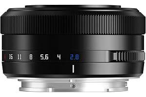 TTArtisan AF 27 mm F2.8 Autofokusobjektiv APS-C kompatibelt med spegellösa kameror E-Mount A5000 A5100 A6000 A6100 A6300 A640
