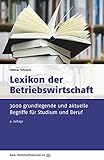 Image de Lexikon der Betriebswirtschaft: 3.000 grundlegende und aktuelle Begriffe für Studium und Beruf (dtv