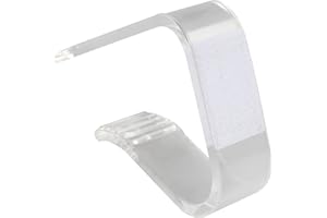 LULIYLDJ Luljy - Juego de 4 pinzas para mantel de plástico para exteriores con clip duradero y resistente, para mesa de hasta 52 mm de grosor
