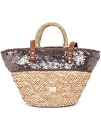 Gioseppo Daneris, Shopper y Bolso de Hombro para Mujer, Gris (Grey), 12x30x50 cm (W x H x L)