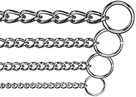 Dog and Puppy Choke Trainer Chains (Extra Heavy 3.5mm x 28'')