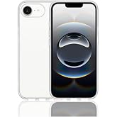KZY İletişim Apple iPhone 16e ile Uyumlu Kapak S&uuml;per Silikon Şeffaf Kılıf