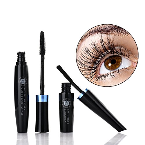 Kasit Wasserdichte Wimperntusche Wasserbeständige Starke Wimpern – 2Pc (6 + 1,2g) - 2