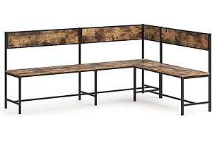 Vicco Dining room corner bench Fyrk, Rustic oak, 195 x 142 cm