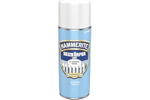 Hammerite Heizkörperlack Spray Glänzend, Weiß, 400ml